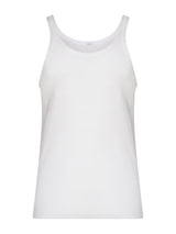 Filo di Scozia - Canottiera spalla stretta in cotone Bianchi Uomo - Ragno