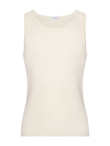 Merino Medium - Canottiera spalla larga in lana di peso medio Bianchi Uomo - Ragno