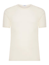 Merino Medium - Maglietta girocollo in lana di peso medio Bianchi Uomo - Ragno