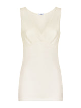 Sintonia - Canottiera confort in tessuto doubleface Bianchi Donna - Ragno