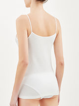 Sintonia - Top in tessuto doubleface Bianchi Donna - Ragno