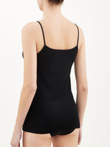 Sintonia - Top in tessuto doubleface Neri Donna - Ragno