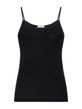 Lana Seta - Top in lana e seta Neri Donna - Ragno