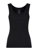 Pocket - Canottiera in cotone elasticizzato Neri Donna - Ragno