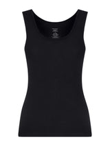 Pocket - Canottiera in cotone elasticizzato Neri Donna - Ragno