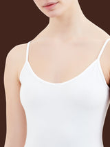 Pocket - Top in cotone elasticizzato Bianchi Donna - Ragno