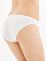Pocket - Slip basso in cotone elasticizzato Bianchi Donna - Ragno