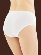 Pocket - Slip alto in cotone elasticizzato Bianchi Donna - Ragno