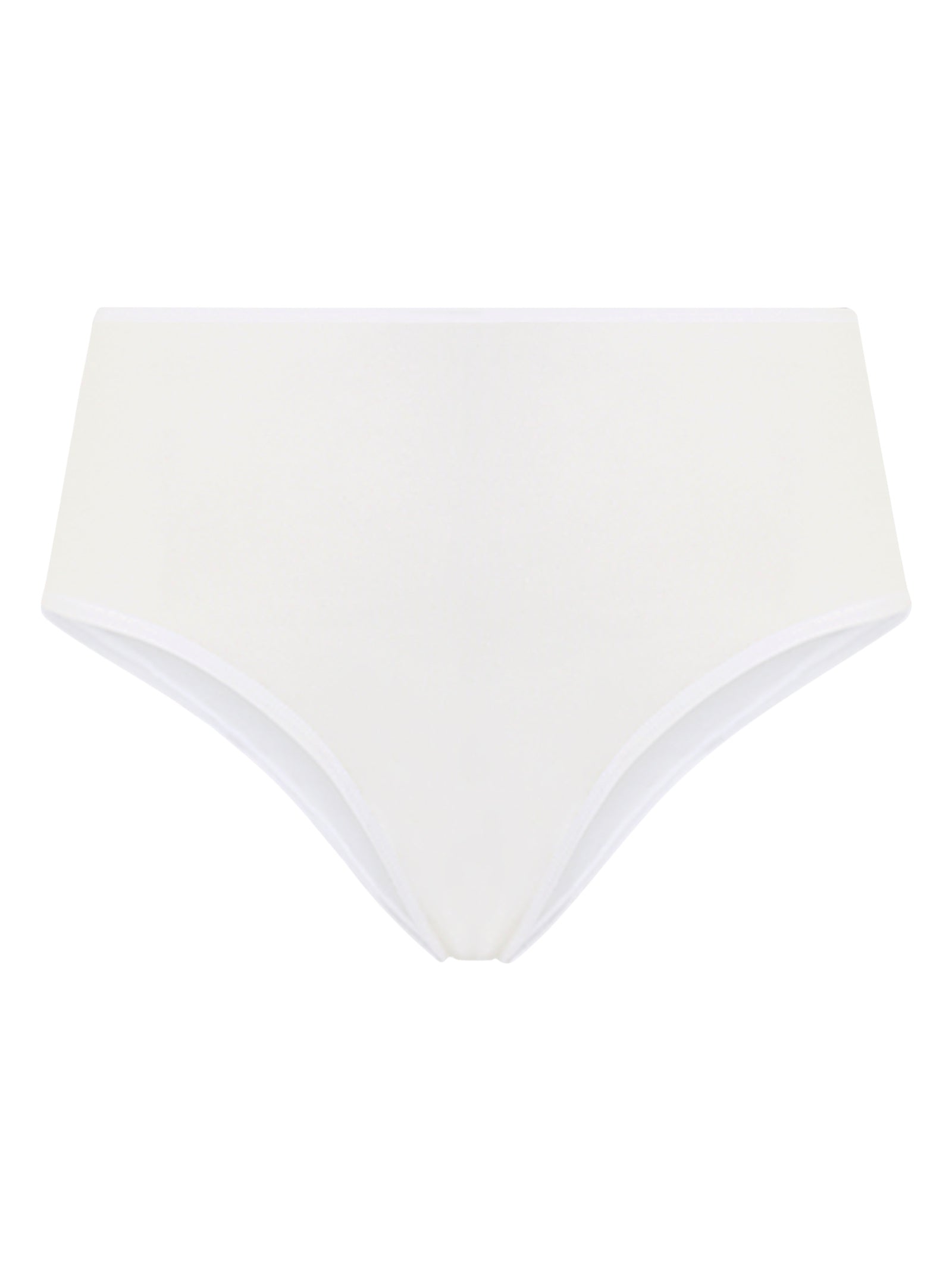 Pocket - Slip alto in cotone elasticizzato Bianchi Donna - Ragno