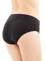 Pocket - Slip alto in cotone elasticizzato Neri Donna - Ragno