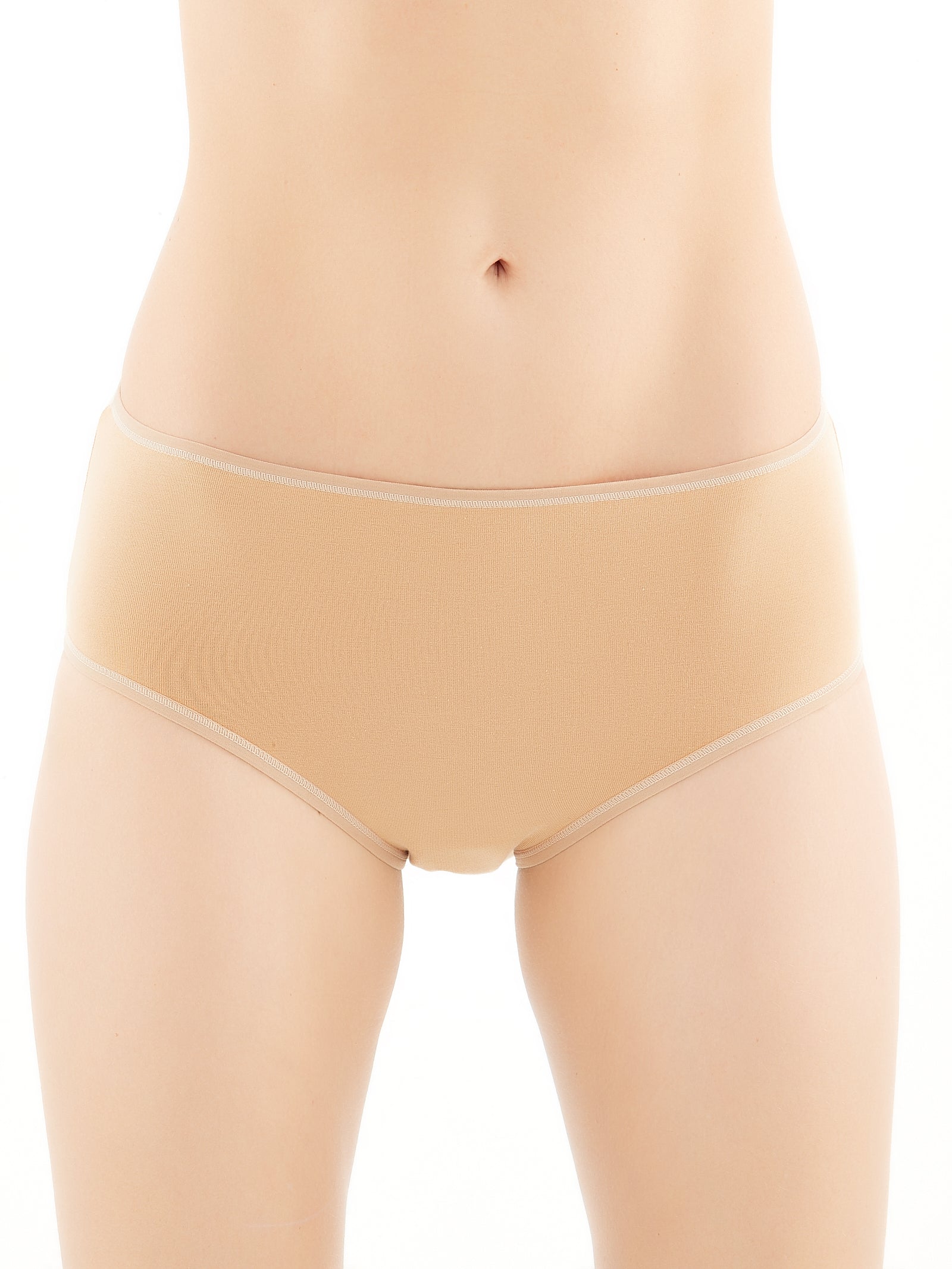 Pocket - Slip alto in cotone elasticizzato Grigi Donna - Ragno