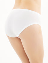 Skin - Slip alto in cotone e modal Bianchi Donna - Ragno
