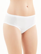 Skin - Slip alto in cotone e modal Bianchi Donna - Ragno