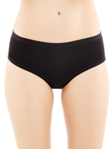 Skin - Slip alto in cotone e modal Neri Donna - Ragno