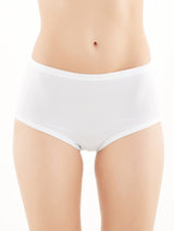 Skin - Slip alto in cotone e modal Bianchi Donna - Ragno