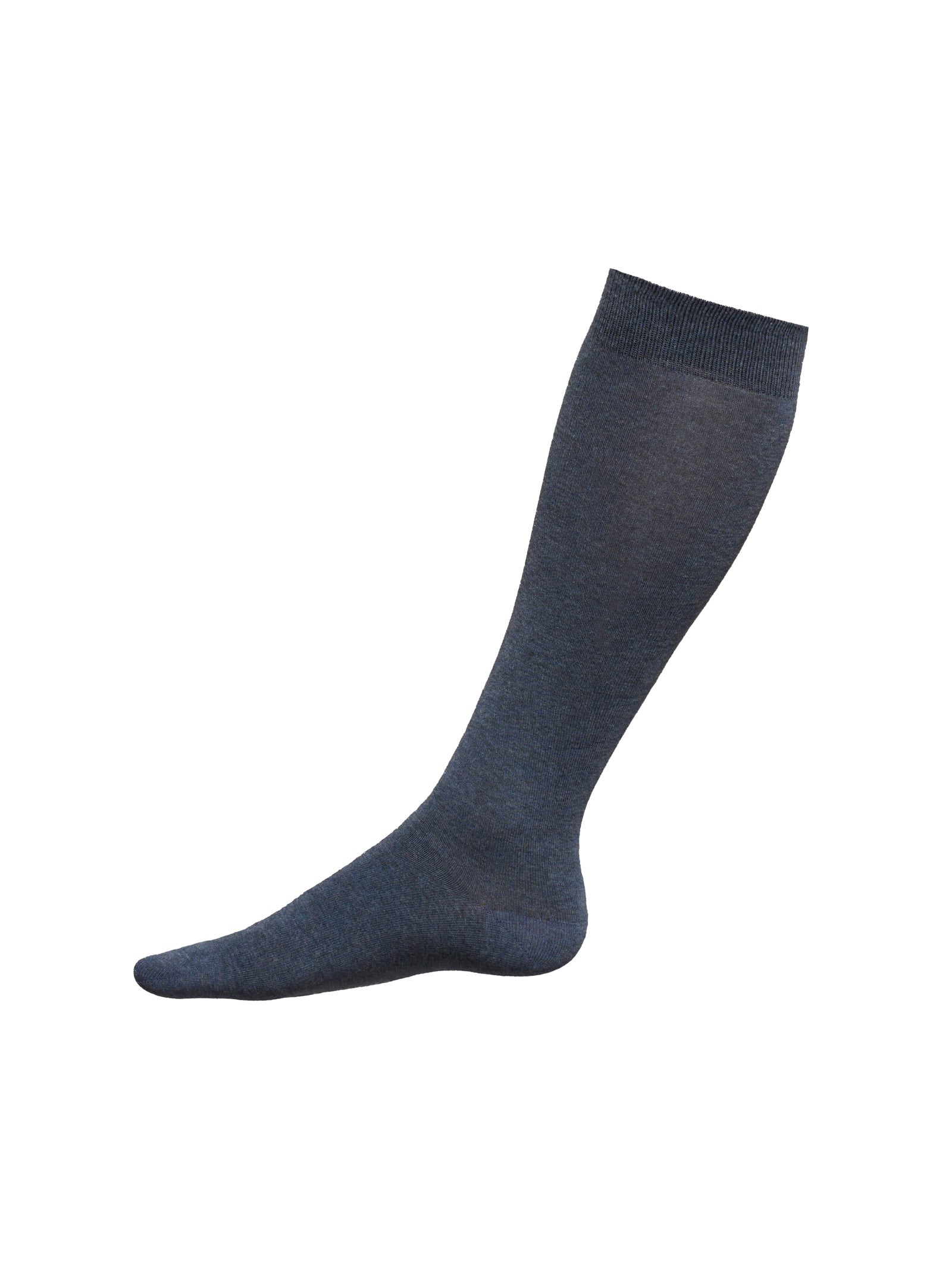 Calza lunga sottoginocchio in caldo cotone elasticizzato Azzurri Uomo - Ragno