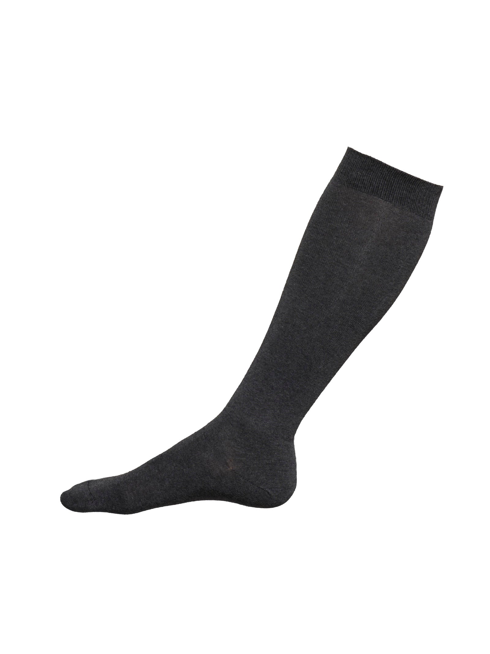 Calza lunga sottoginocchio in caldo cotone elasticizzato Neri Uomo - Ragno