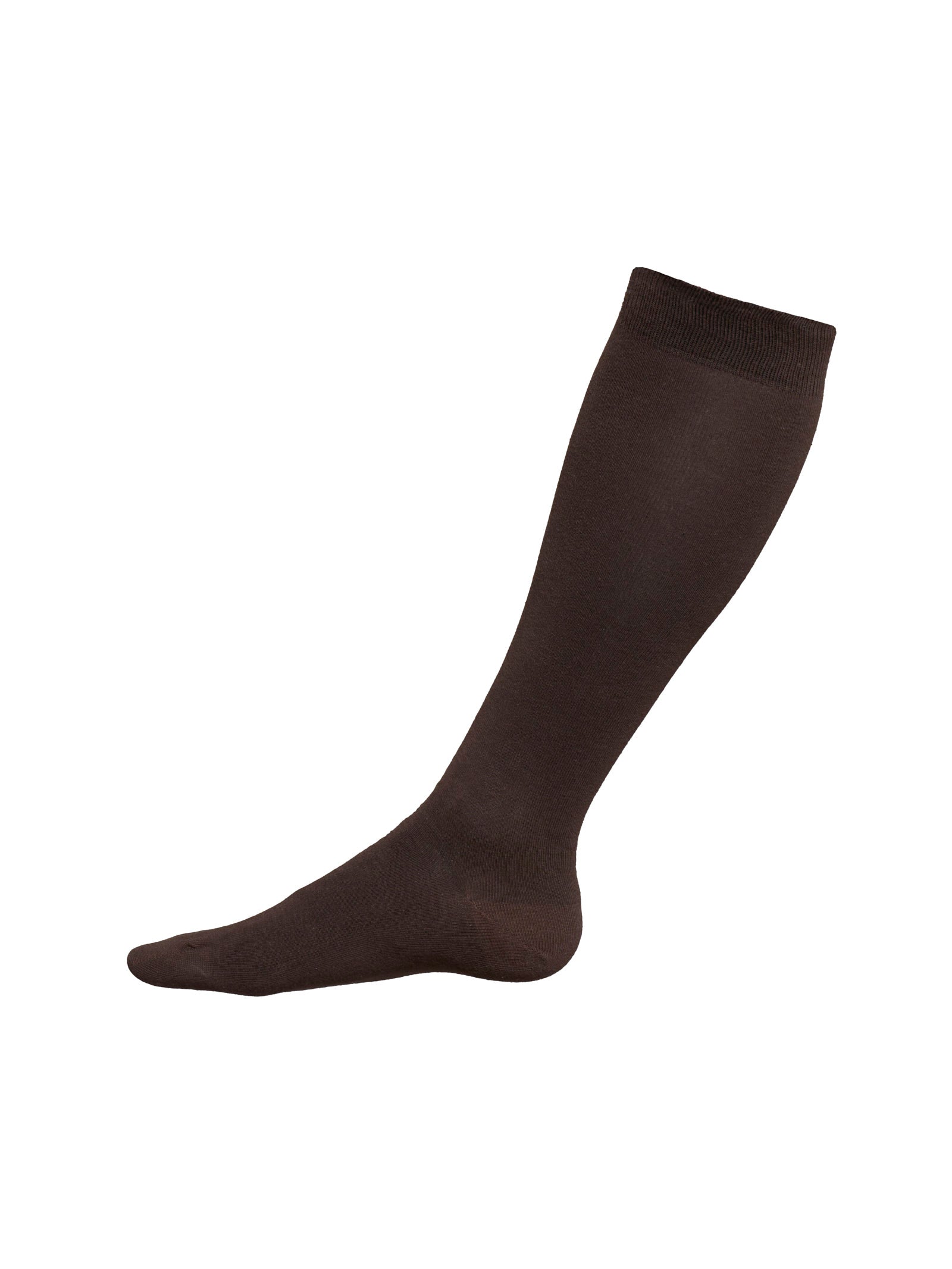 Calza lunga sottoginocchio in caldo cotone elasticizzato Marroni Uomo - Ragno