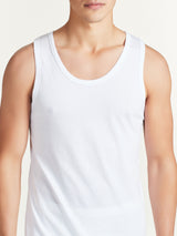 100% Cotton - Canottiera in cotone Bianchi Uomo - Ragno