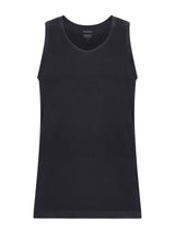 100% Cotton - Canottiera in cotone Neri Uomo - Ragno