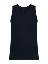 100% Cotton - Canottiera in cotone Blu Uomo - Ragno