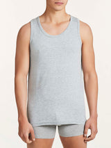 100% Cotton - Canottiera in cotone Neri Uomo - Ragno
