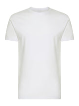 100% Cotton - Maglietta girocollo alto in cotone Bianchi Uomo - Ragno