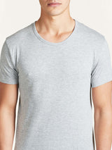 100% Cotton - Maglietta girocollo in cotone Neri Uomo - Ragno