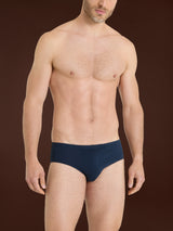 100% Cotton - Slip midi in cotone Blu Uomo - Ragno