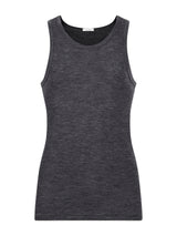 WSK - Canottiera in lana e seta Neri Uomo - Ragno