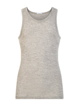 WSK - Canottiera in lana e seta Neri Uomo - Ragno