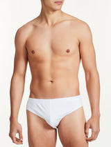 Silkotton - Slip in cotone mercerizzato Bianchi Uomo - Ragno