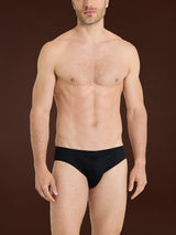 Satin Cotton - Slip in cotone mercerizzato Neri Uomo - Ragno
