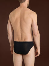 Silkotton - Slip in cotone mercerizzato Neri Uomo - Ragno