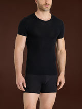 Wonderwool - Maglietta girocollo in lana Neri Uomo - Ragno