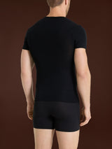 Wonderwool - Maglietta girocollo in lana Neri Uomo - Ragno