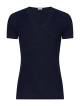 Wonderwool - Maglietta scollo a V in lana Bianchi Uomo - Ragno