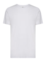 Interlock - Maglietta girocollo in puro cotone Bianchi Uomo - Ragno