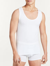 Dynamic - Canottiera in cotone elasticizzato Bianchi Uomo - Ragno