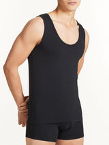 Dynamic - Canottiera in cotone elasticizzato Neri Uomo - Ragno