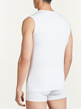 Dynamic - Canottiera in cotone elasticizzato Blu Uomo - Ragno