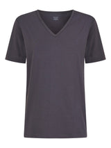 Dynamic - Maglietta scollo a V a manica corta in cotone elasticizzato Neri Uomo - Ragno