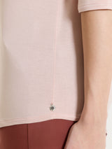 Maglietta con scollo a barchetta in Viscosa Summer Rosa Donna - Ragno