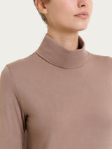 Dolcevita in Jersey Strech Winter Viscosa Marroni Donna - Ragno