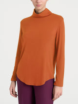 Dolcevita in Jersey Strech Winter Viscosa Arancioni Donna - Ragno