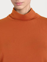 Dolcevita in Jersey Strech Winter Viscosa Arancioni Donna - Ragno