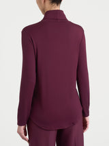 Dolcevita in Jersey Strech Winter Viscosa Viola Donna - Ragno