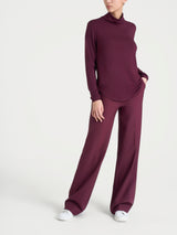 Dolcevita in Jersey Strech Winter Viscosa Viola Donna - Ragno