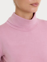 Dolcevita in Jersey Strech Winter Viscosa Rosa Donna - Ragno