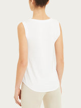 Top a spalla larga in Viscosa Summer Bianchi Donna - Ragno